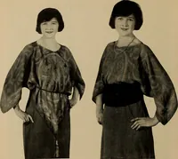 An illustration from First lessons in batik; a handbook in batik, tie-dyeing and all pattern dyeing (1921)