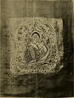An illustration from First lessons in batik; a handbook in batik, tie-dyeing and all pattern dyeing (1921)