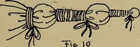 An illustration from First lessons in batik; a handbook in batik, tie-dyeing and all pattern dyeing (1921)