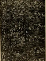 An illustration from First lessons in batik; a handbook in batik, tie-dyeing and all pattern dyeing (1921)