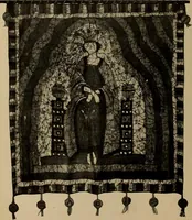 An illustration from First lessons in batik; a handbook in batik, tie-dyeing and all pattern dyeing (1921)