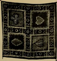 An illustration from First lessons in batik; a handbook in batik, tie-dyeing and all pattern dyeing (1921)