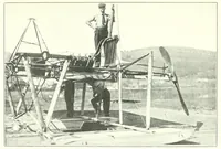 An illustration from The first man-carrying aeroplane capable of sustained free flight : Langley's success as a pioneer in aviation (1915)