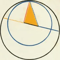 An illustration from The first six books of the elements of Euclid, in which coloured diagrams and symbols are used instead of letters for the greater ease of learners (1847)