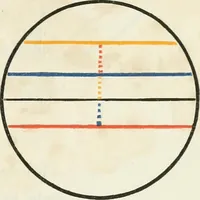 An illustration from The first six books of the elements of Euclid, in which coloured diagrams and symbols are used instead of letters for the greater ease of learners (1847)