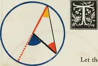An illustration from The first six books of the elements of Euclid, in which coloured diagrams and symbols are used instead of letters for the greater ease of learners (1847)