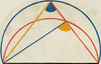 Picture 84 of 135 from The first six books of the elements of Euclid, in which coloured diagrams and symbols are used instead of letters for the greater ease of learners (1847), leaf 139