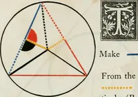 An illustration from The first six books of the elements of Euclid, in which coloured diagrams and symbols are used instead of letters for the greater ease of learners (1847)