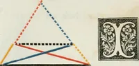 An illustration from The first six books of the elements of Euclid, in which coloured diagrams and symbols are used instead of letters for the greater ease of learners (1847)