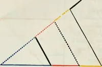 An illustration from The first six books of the elements of Euclid, in which coloured diagrams and symbols are used instead of letters for the greater ease of learners (1847)