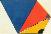 An illustration from The first six books of the elements of Euclid, in which coloured diagrams and symbols are used instead of letters for the greater ease of learners (1847)