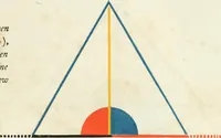 An illustration from The first six books of the elements of Euclid, in which coloured diagrams and symbols are used instead of letters for the greater ease of learners (1847)
