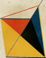 An illustration from The first six books of the elements of Euclid, in which coloured diagrams and symbols are used instead of letters for the greater ease of learners (1847)
