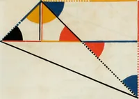 An illustration from The first six books of the elements of Euclid, in which coloured diagrams and symbols are used instead of letters for the greater ease of learners (1847)