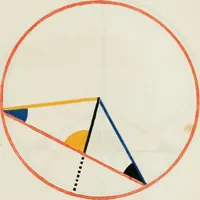 An illustration from The first six books of the Elements of Euclid, in which coloured diagrams and symbols are used instead of letters .. (1847)