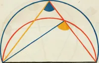 Picture 94 of 154 from The first six books of the Elements of Euclid, in which coloured diagrams and symbols are used instead of letters .. (1847), leaf 138