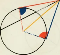 Picture 105 of 154 from The first six books of the Elements of Euclid, in which coloured diagrams and symbols are used instead of letters .. (1847), leaf 154