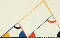 An illustration from The first six books of the Elements of Euclid, in which coloured diagrams and symbols are used instead of letters .. (1847)