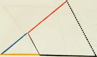 An illustration from The first six books of the Elements of Euclid, in which coloured diagrams and symbols are used instead of letters .. (1847)