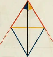 An illustration from The first six books of the Elements of Euclid, in which coloured diagrams and symbols are used instead of letters .. (1847)