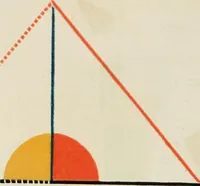 An illustration from The first six books of the Elements of Euclid, in which coloured diagrams and symbols are used instead of letters .. (1847)