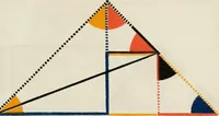 An illustration from The first six books of the Elements of Euclid, in which coloured diagrams and symbols are used instead of letters .. (1847)