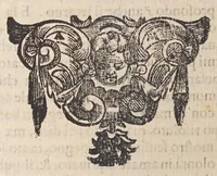 An illustration from Fiume del terrestre paradiso : diuiso in quattro capi, o discorsi / trattato difensivo del sig. dottor don Niccolò Catalano da Santo Mauro ; oue si ragguaglia il mondo nella verità dell'antica forma d'habito de' frati minori istituita da S. Francesco ; dato alle stampe dal P. M. Giulio Antonio Catalano da S. Mauro ... (1652)