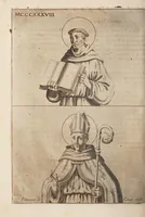 An illustration from Fiume del terrestre paradiso : diuiso in quattro capi, o discorsi / trattato difensivo del sig. dottor don Niccolò Catalano da Santo Mauro ; oue si ragguaglia il mondo nella verità dell'antica forma d'habito de' frati minori istituita da S. Francesco ; dato alle stampe dal P. M. Giulio Antonio Catalano da S. Mauro ... (1652)