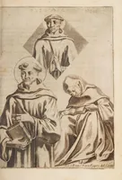 An illustration from Fiume del terrestre paradiso : diuiso in quattro capi, o discorsi / trattato difensivo del sig. dottor don Niccolò Catalano da Santo Mauro ; oue si ragguaglia il mondo nella verità dell'antica forma d'habito de' frati minori istituita da S. Francesco ; dato alle stampe dal P. M. Giulio Antonio Catalano da S. Mauro ... (1652)