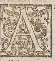 An illustration from Fiume del terrestre paradiso : diuiso in quattro capi, o discorsi / trattato difensivo del sig. dottor don Niccolò Catalano da Santo Mauro ; oue si ragguaglia il mondo nella verità dell'antica forma d'habito de' frati minori istituita da S. Francesco ; dato alle stampe dal P. M. Giulio Antonio Catalano da S. Mauro ... (1652)