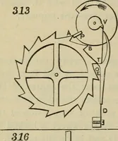 An illustration from Five hundred and seven mechanical movements (1903)