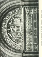 An illustration from Five Italian shrines; an account of the monumental tombs of S. Augustine at Pavia, S. Dominic at Bologna, S. Peter Martyr at Milan, S. Donato at Arezzo, and of Orcagna's tabernacolo at Florence, with a prefatory essay on Tuscan sculpture (1906)
