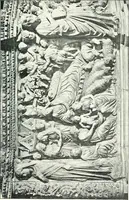 An illustration from Five Italian shrines; an account of the monumental tombs of S. Augustine at Pavia, S. Dominic at Bologna, S. Peter Martyr at Milan, S. Donato at Arezzo, and of Orcagna's tabernacolo at Florence, with a prefatory essay on Tuscan sculpture (1906)