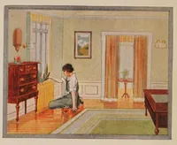 An illustration from Fixall, the lasting finish : made by Louisville Varnish Co. .. (1920)