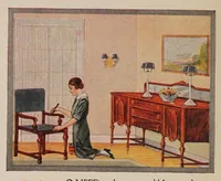 An illustration from Fixall, the lasting finish : made by Louisville Varnish Co. .. (1920)