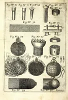 Picture 12 of 26 from Flagello militare, diuiso in quattro parti : la prima tratta de' trabucchi, la seconda de' petardi, la terza de' burlotti, e fuochi artificiali di mare e di terra, la quarta di mine, contramine, e d'altre cose importanti all'arte militare (1676), leaf 90