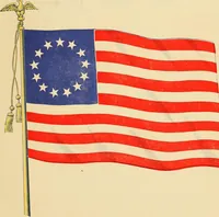 An illustration from Flags, banners and decoration goods of every description. (1915)