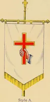 An illustration from Flags, banners and decoration goods of every description. (1915)