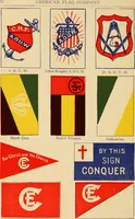 An illustration from Flags, banners and decoration goods of every description. (1915)