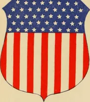 An illustration from Flags, banners and decoration goods of every description. (1915)
