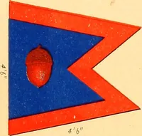 Picture 45 of 107 from Flags of the Army of the United States carried during the War of the Rebellion, 1861-1865, to designate the headquarters of the different armies, army corps, divisions and brigades (1887), leaf 105