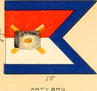 Picture 55 of 107 from Flags of the Army of the United States carried during the War of the Rebellion, 1861-1865, to designate the headquarters of the different armies, army corps, divisions and brigades (1887), leaf 109