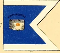 Picture 60 of 107 from Flags of the Army of the United States carried during the War of the Rebellion, 1861-1865, to designate the headquarters of the different armies, army corps, divisions and brigades (1887), leaf 111