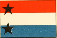 An illustration from Flags of the Army of the United States carried during the War of the Rebellion, 1861-1865, to designate the headquarters of the different armies, army corps, divisions and brigades (1887)