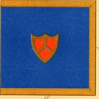 An illustration from Flags of the Army of the United States carried during the War of the Rebellion, 1861-1865, to designate the headquarters of the different armies, army corps, divisions and brigades (1887)