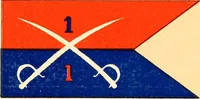 Picture 95 of 107 from Flags of the Army of the United States carried during the War of the Rebellion, 1861-1865, to designate the headquarters of the different armies, army corps, divisions and brigades (1887), leaf 169