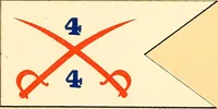 Picture 98 of 107 from Flags of the Army of the United States carried during the War of the Rebellion, 1861-1865, to designate the headquarters of the different armies, army corps, divisions and brigades (1887), leaf 171