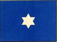 An illustration from Flags of the Army of the United States carried during the War of the Rebellion, 1861-1865, to designate the headquarters of the different armies, army corps, divisions and brigades (1887)