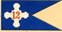 Picture 39 of 107 from Flags of the Army of the United States carried during the War of the Rebellion, 1861-1865, to designate the headquarters of the different armies, army corps, divisions and brigades (1887), leaf 97
