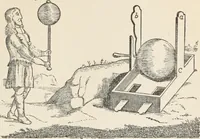 An illustration from Flame, electricity and the camera; man's progress from the first kindling of fire to the wireless telegraph and the photography of color (1900)